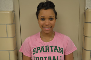 Spartan Volleyballl: Courtney Banks
