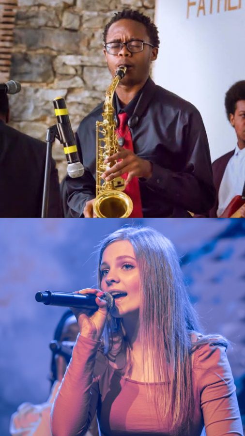 Myles Robinson, pictured above, and Karoline Larsen, pictured below, were performers for all four of their years at White Station. Both mourn their final performances as Spartans, lost due to the corona crisis.