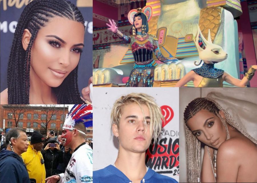 Celebrities+mixing+up+cultures+and+trends+has+become+a+norm.+Kim+Kardashian%2C+Justin+Bieber%2C+Ariana+Grande%2C+and+Katy+Perry+are+just+a+few+examples+of+public+figures+who+appropriate+culture.+