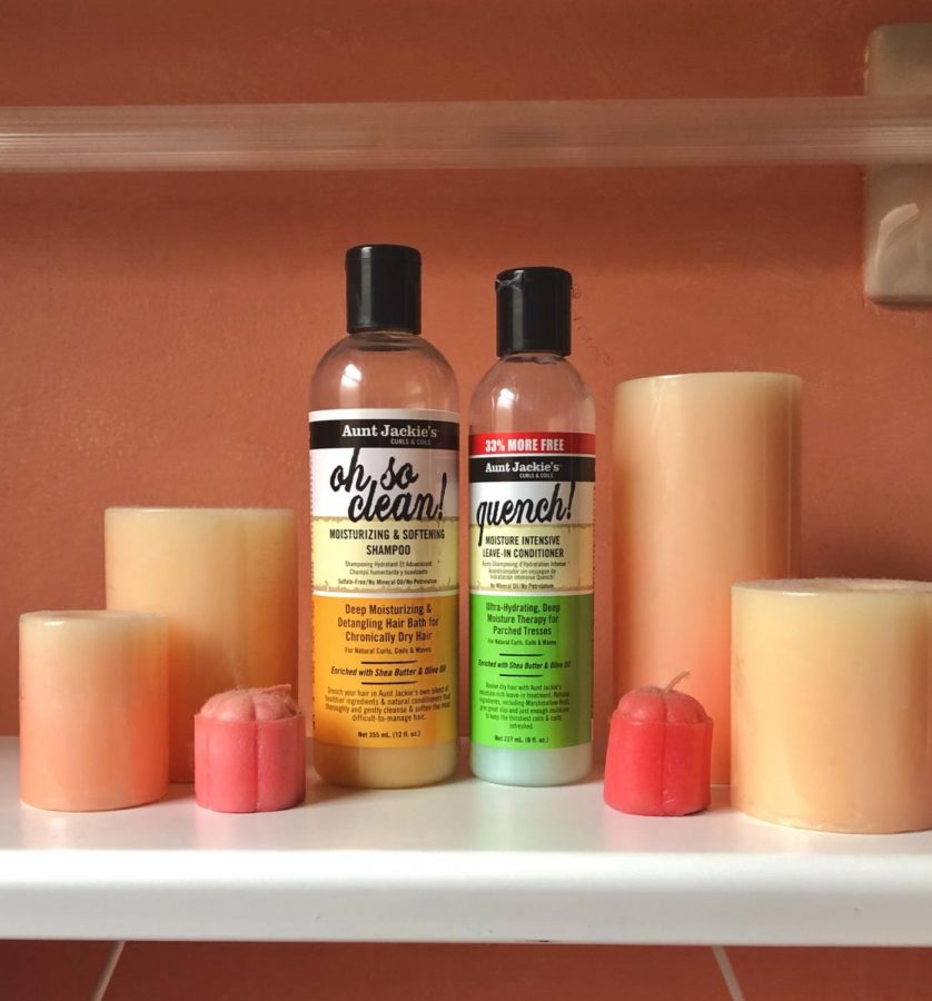Shampoos and Conditioners, such as Aunt Jackie’s, cater to black hair. These products and many others are used to create the styles that many black people are bullied for. 