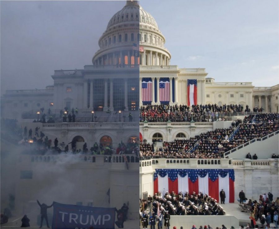 These photos, captured on the inauguration of Donald Trump and weeks before that of Joe Biden, are indicative of the nature of the criminals involved. Rather than the Capitol being a symbol of the unity and strength of the government, it has become warped into a minefield of personal agendas, hurtful rhetoric and cruelty that knows no bounds.