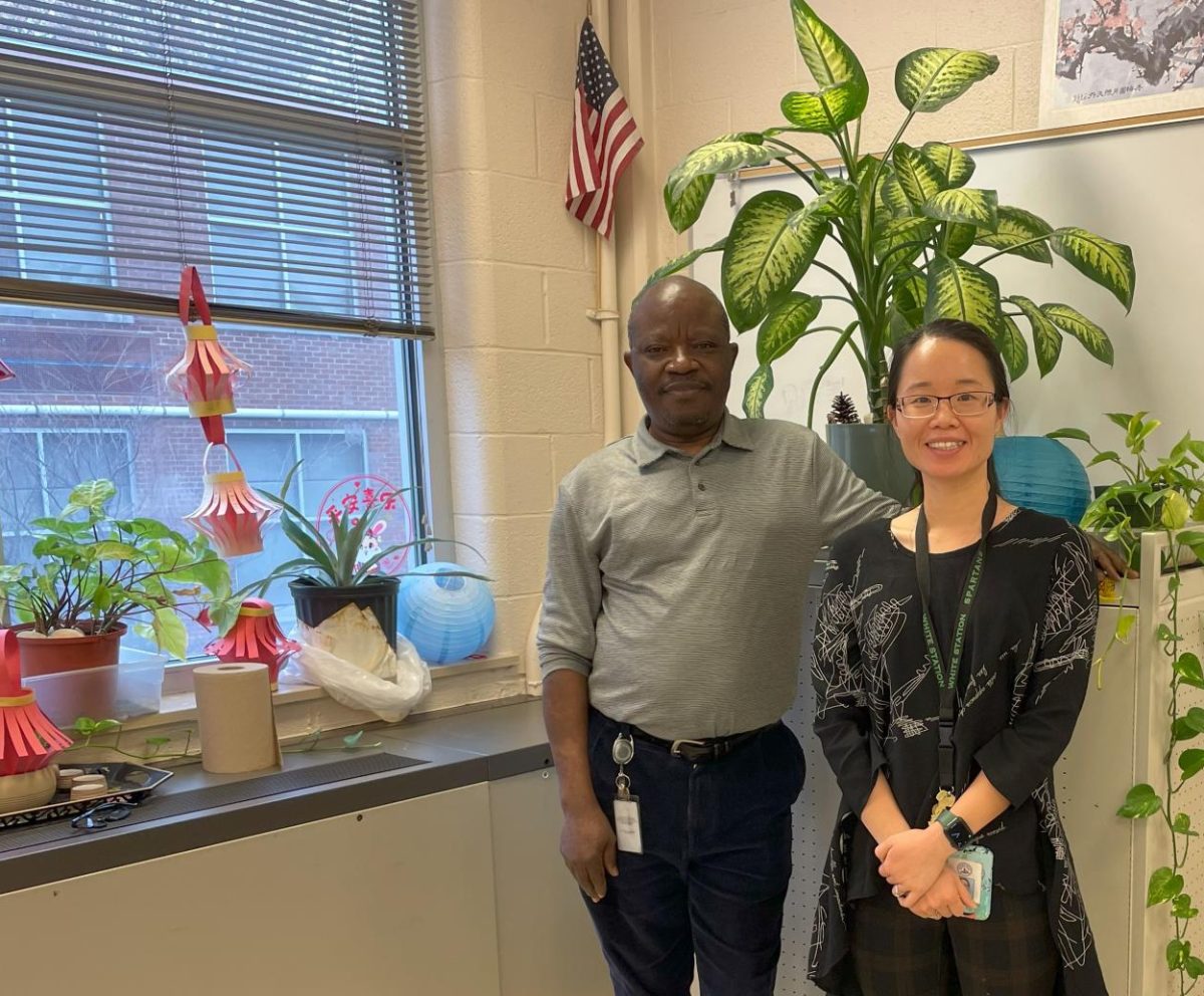 Yuan Harris and N’koumitcha Tassa are immigrants who teach at White Station High School. Harris teaches Chinese and Tassa teaches French.