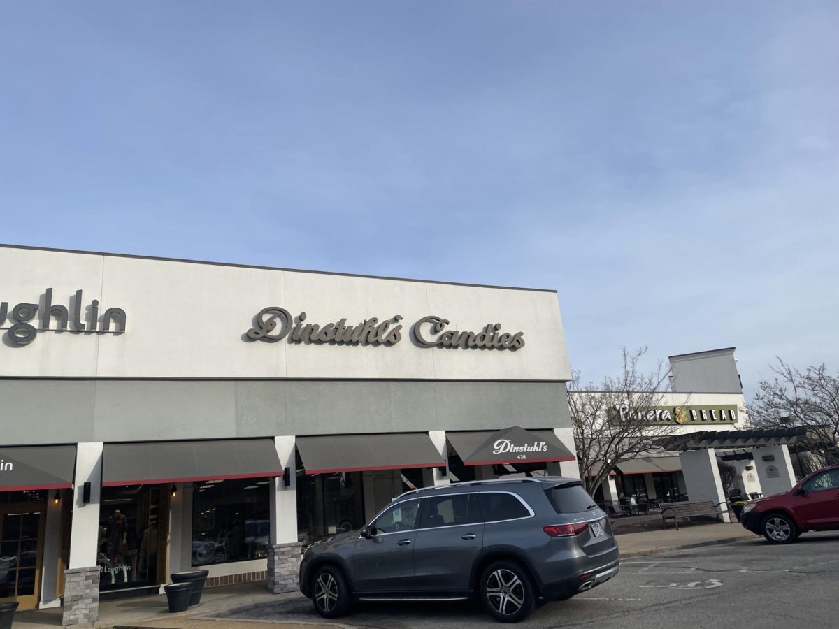 Dinstuhl’s Candies is located in the Laurelwood parking lot next to Panera Bread. The candy shop has been around since 1902 with five generations of history. 