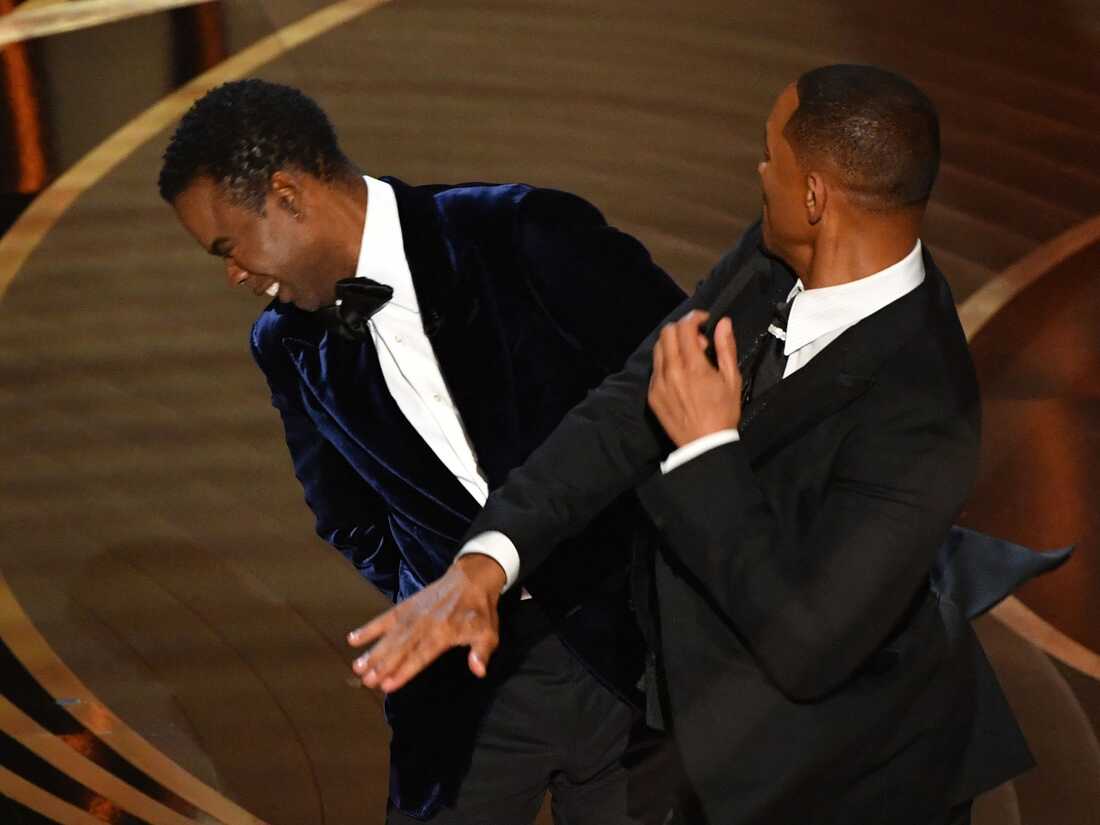 In response to Chris Rock’s joke about Jada Pinkett-Smith at the 2022 Oscars, Will Smith walked on stage and slapped Rock. This move shocked many of the viewers.