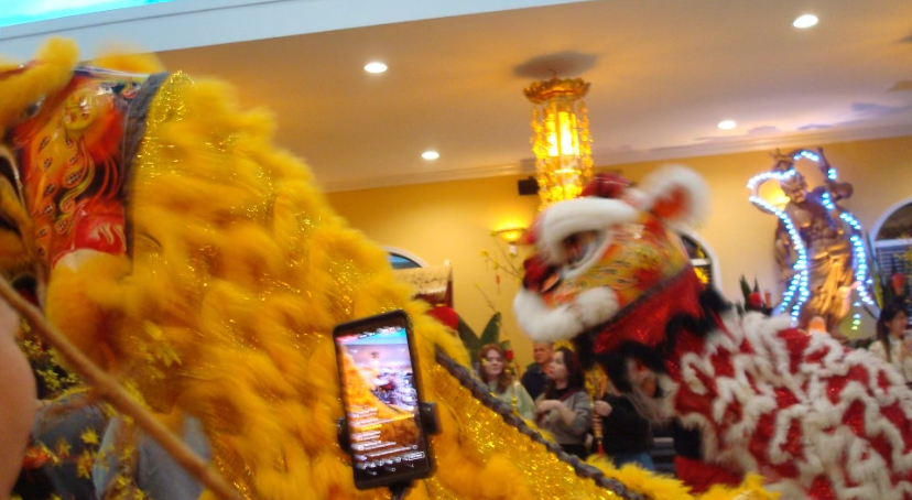 Dragon and Lion dances are an important part of many Lunar New Year celebrations. In these performances, groups of performers work together to mimic the movements of their prospective animals to bring good luck and fortune in the new year.
