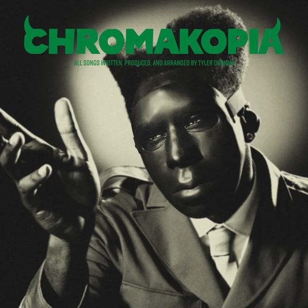 In Tyler the Creator’s new album “Chromakopia”, he wears a mask representing himself to display a message of hiding ones true self. He later takes the mask off and lets the truth “run free.”