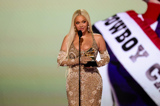  Beyoncé wins Best Country Album, Best Country Duo/Group Performance and Album of the Year for her album, “Cowboy Carter.” She has held the record for the most Grammy nominations since 2023. 
