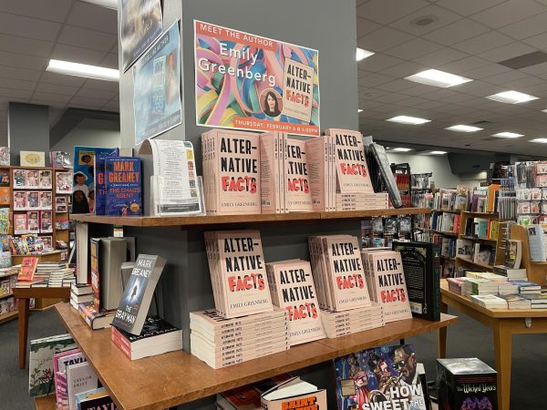 Emily Greenberg’s book, ‘Alternative Facts,’ is a collection of satirical short stories focusing on prominent figures in the current American political climate. ‘Alternative Facts,’ published in 2025, is Greenberg’s first book, and its stories have won multiple awards.