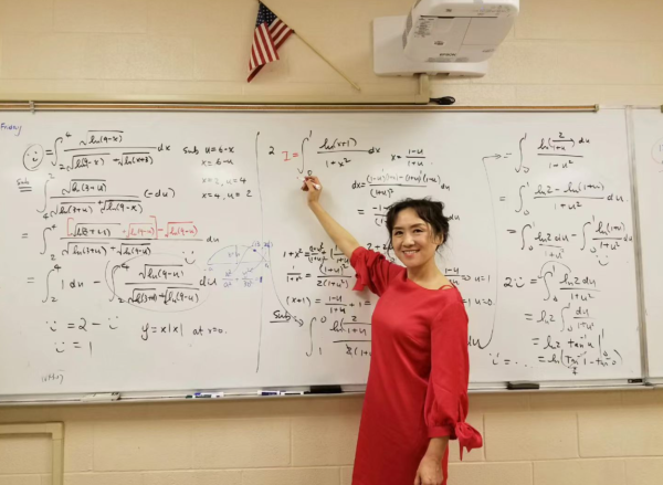 Yanli Cui has a passion for teaching high school math because of her own math teachers when she was young. Her favorite equation is Euler’s identity, which is considered among mathematicians as one of the most beautiful equations in mathematics for its cohesion. 